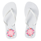 Elegant Happy Moederdag Floral | TEENSLIPPERS (Voetbed)