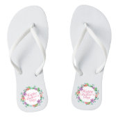 Elegant Happy Moederdag Floral | TEENSLIPPERS (Voetbed)
