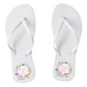 Elegant Happy Moederdag Floral | TEENSLIPPERS (Voetbed)