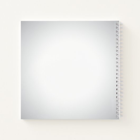 Elegant Happy Moederdag Floral Wreate Notitieboek (Achterkant)