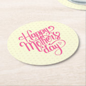 Elegant Happy Moederdag | ONDERZETTER (Gebogen)