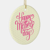 Elegant Happy Moederdag | ORNAMENT (Rechts)