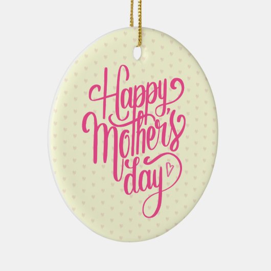 Elegant Happy Moederdag | ORNAMENT (Rechts)