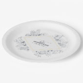 Elegant  Happy Moederdag | Papieren Bord (Gekanteld)