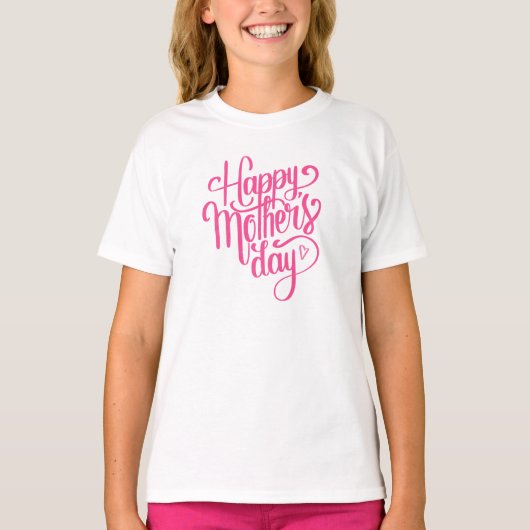 Elegant Happy Moederdag | SHIRT (Voorkant)