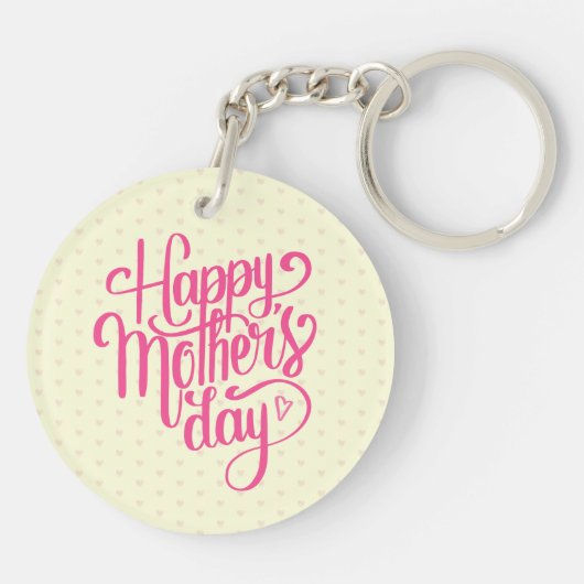 Elegant Happy Moederdag | SLEUTELHANGER (Achterkant)