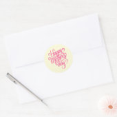 Elegant Happy Moederdag | STICKER (Envelop)