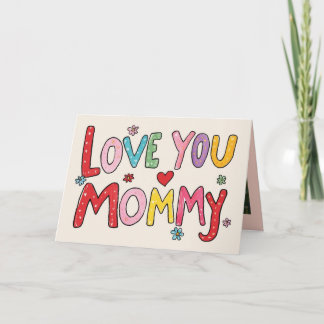 Elegant Happy Mother's Day Photo Greeting Card Kaart