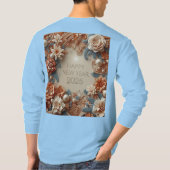 elegant happy new year 2026 long sleeve t-shirt (Achterkant)