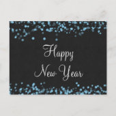 Elegant Happy New Year Briefkaart (Voorkant)