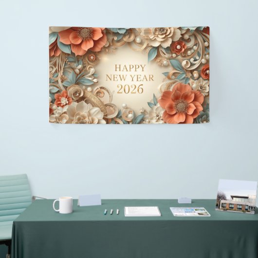 elegant happy new year party banner (Beurs)