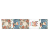 elegant happy new year table runner korte tafelloper (Horizontaal)