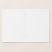 Elegant Happy Thanksgiving-script Folie Kaarten (Binnen)