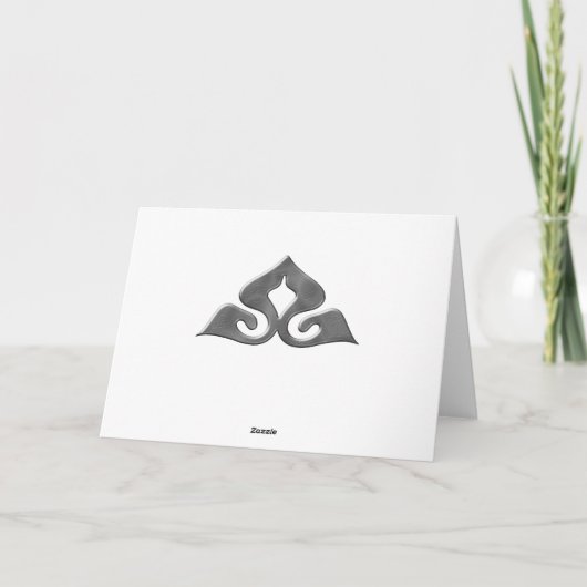 Elegant Happy Valentine's Day Kaart (Achterkant)