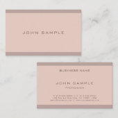 Elegant Harmonic Colors Professioneel gestroomlijn Visitekaartje (Voorkant / Achterkant)