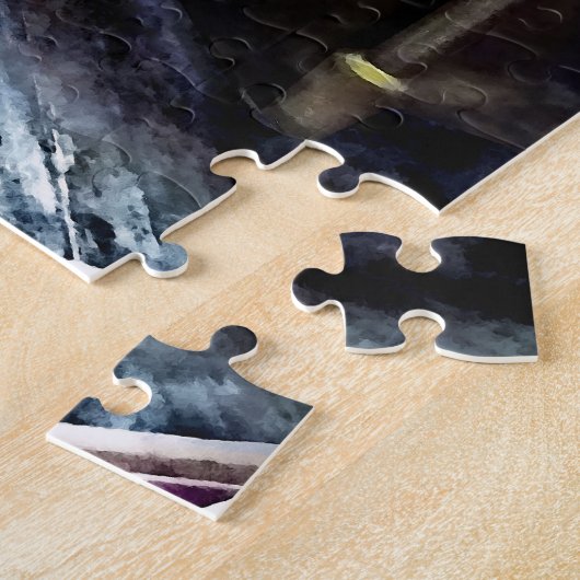 Elegant Harp Legpuzzel (Zijkant)