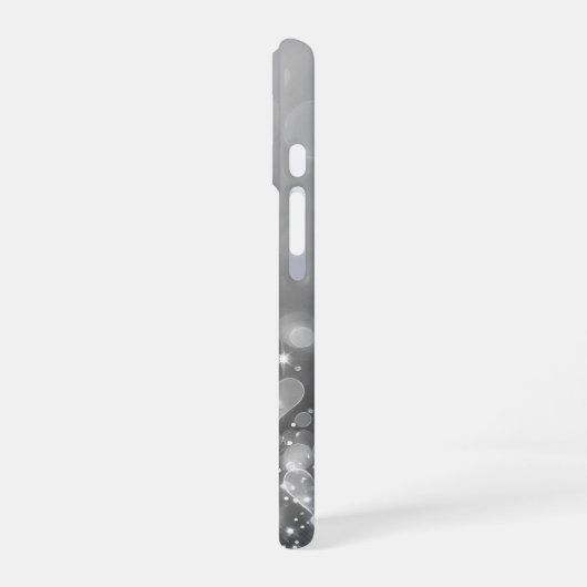 Elegant hart silhouet iPhone 16 hoesje (Linkerkant)