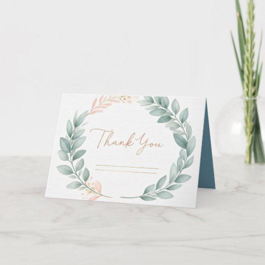 Elegant - Hartelijk dank - Kaart (Voorkant)