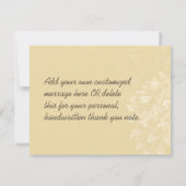 Elegant - Hartelijk dank - Kaart (Achterkant)