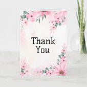 Elegant - Hartelijk dank - Kaart (Voorkant)