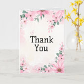 Elegant - Hartelijk dank - Kaart (Gele Bloem)