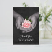 Elegant Hartelijk dank voor de ondersteuning van r Bedankkaart (Staand voorkant)