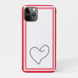 Elegant Hartvormig Ontwerp Case-Mate iPhone Case