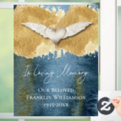 Elegant hartwonden die geheugen-Herdenkingsauto li Raamsticker (Huis)