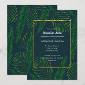 Elegant Hawaiian Luau-uitnodigingen Kaart (Voorkant / Achterkant)