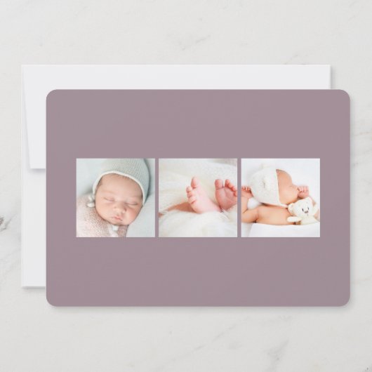 Elegant Headline | Aankondiging van de foto ter ge (Achterkant)