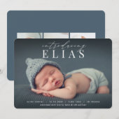 Elegant Headline | Aankondiging van de foto ter ge (Voorkant / Achterkant)