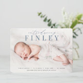 Elegant Headline | Aankondiging van de foto ter ge (Staand voorkant)