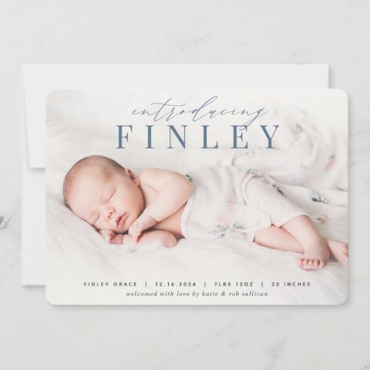 Elegant Headline | Aankondiging van de foto ter ge (Voorkant)