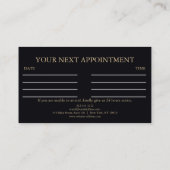 Elegant Healing Hands Yin Yang symbool Visitekaartje (Achterkant)