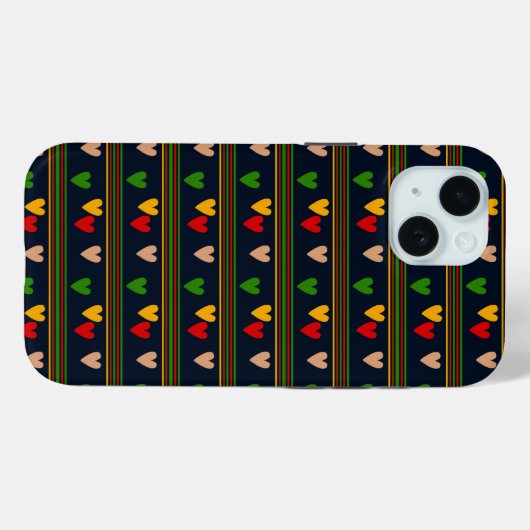 Elegant Heart Case-Mate iPhone Case (Achterkant (horizontaal))
