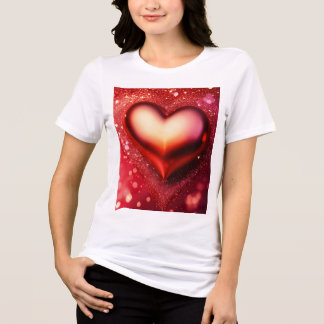Elegant Heart Design T-Shirt – Show uw liefde in
