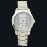 Elegant Heart Diamonds 10th Wedding Jubileum Horloge<br><div class="desc">Opulent elegance lijsten dit 10e trouwverjaardagsontwerp in een uniek diamantontwerp met een centrumachtergrond met een ruitdiamant met faux toegevoegde sparkles op een tinkleurige gradiënt. Origineel ontwerp door Holiday Hearts Design (gereserveerde rechten). Let erop dat alle opschriften gedrukt zijn en alleen gemaakt zijn om zo echt mogelijk te lijken in een...</div>