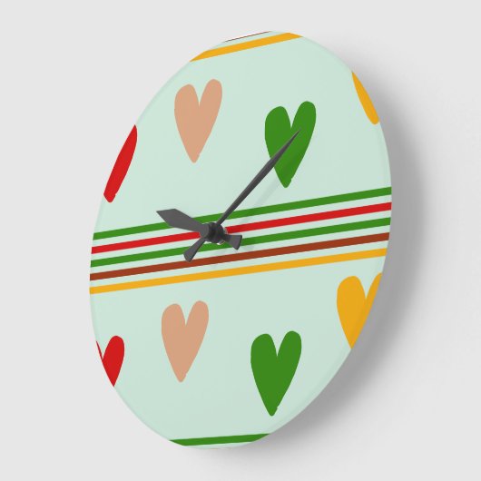 Elegant Heart Grote Klok (Hoek)