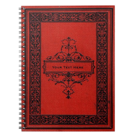 Elegant Hearts Book Hoesje Gothic notitieboek (Voorkant)