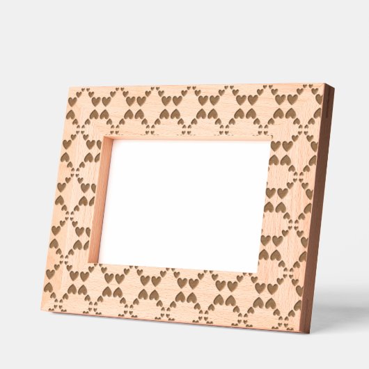 Elegant Hearts Mesh patroon Gegraveerde Lijstjes (Links)