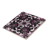 Elegant hedendaags modern  Bourgogne Tegeltje (Zijkant)