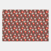 Elegant  Heet Cacao & Snoep Sweets Pattern Inpakpapier Vel (Voorkant)