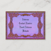 Elegant Heidi Visitekaartje (Achterkant)