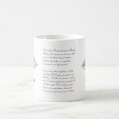 Elegant Heilige Familie Bridesmaid Coffee Mok (Center)