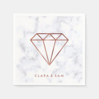 elegant, helder roos gouddiamant witte marmer