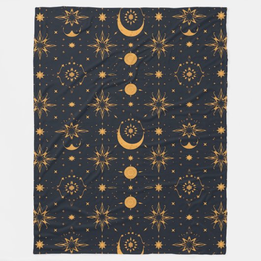 Elegant hemelpatroon ontwerp voor dekens (Voorkant)