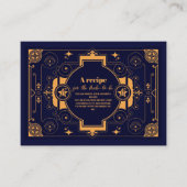 Elegant hemels Vrijgezellenfeest Informatiekaartje (Voorkant)