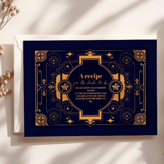 Elegant hemels Vrijgezellenfeest Informatiekaartje