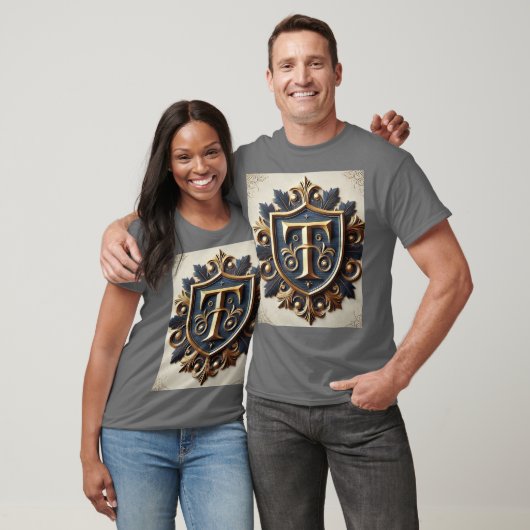 Elegant  heraldisch schild t-shirt (Unisex)