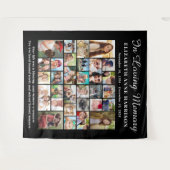 Elegant Herdenking 30 Foto Wandkleed (Voorkant (horizontaal))